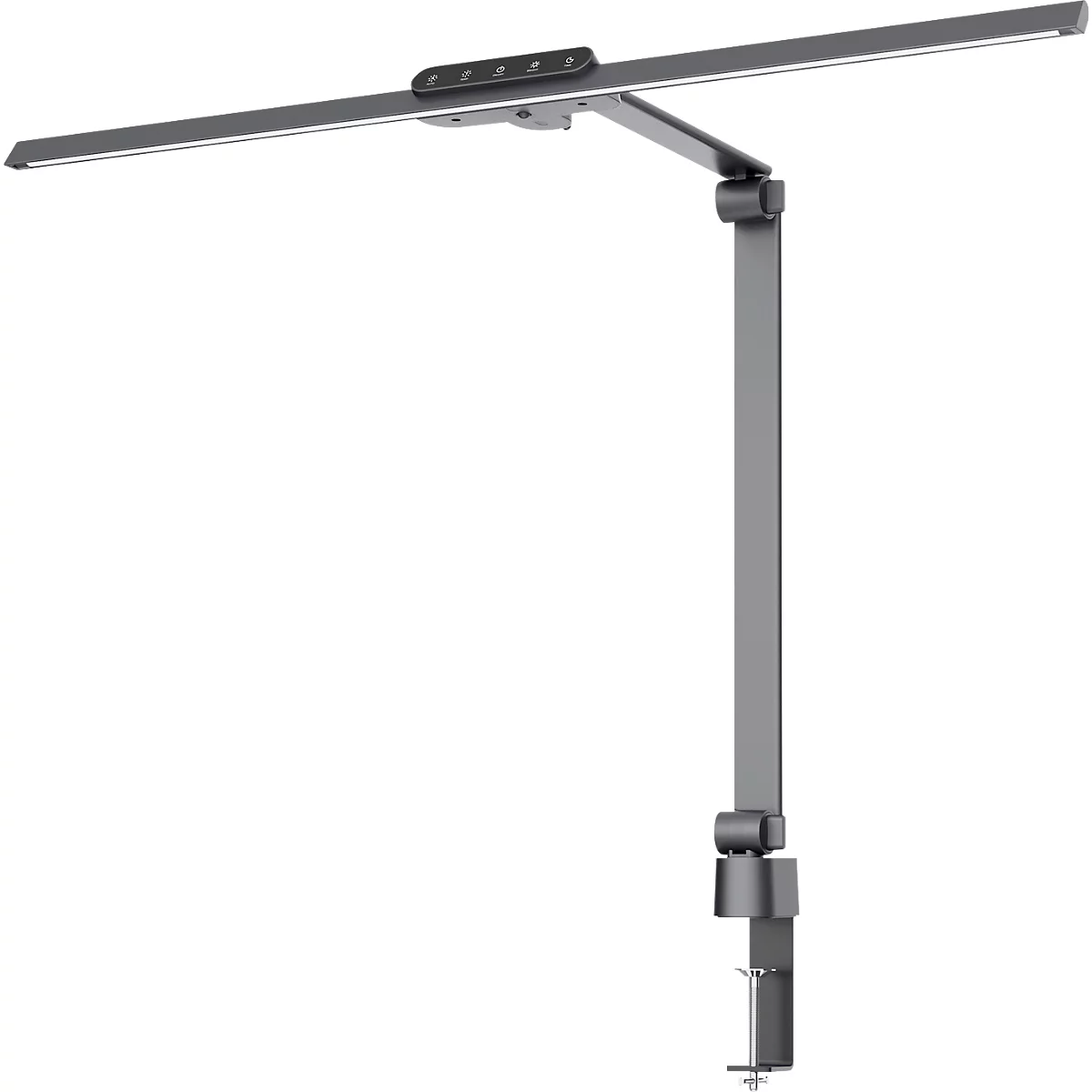 Hansa LED Bildschirmleuchte Flow, verstellbar, dimmbar, 18 W, 2700 K - 6000 K, anthrazit