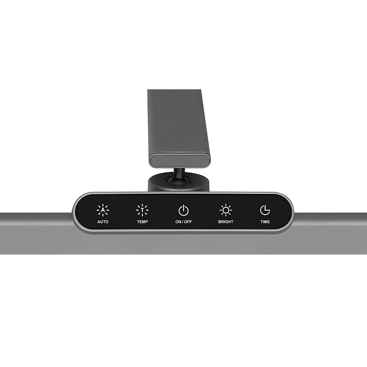 Hansa LED Bildschirmleuchte Flow, verstellbar, dimmbar, 18 W, 2700 K - 6000 K, anthrazit