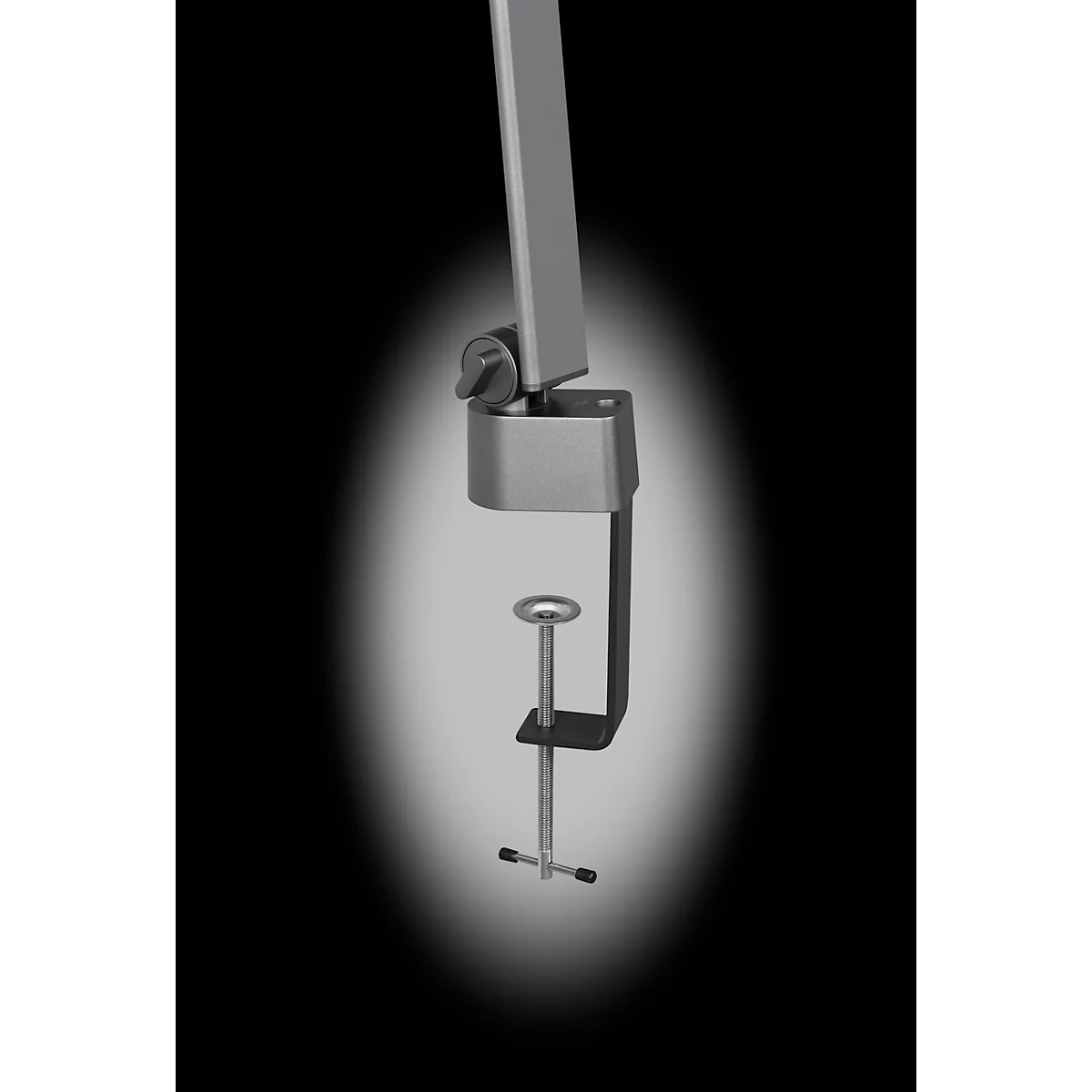 Hansa LED Bildschirmleuchte Flow, verstellbar, dimmbar, 18 W, 2700 K - 6000 K, anthrazit