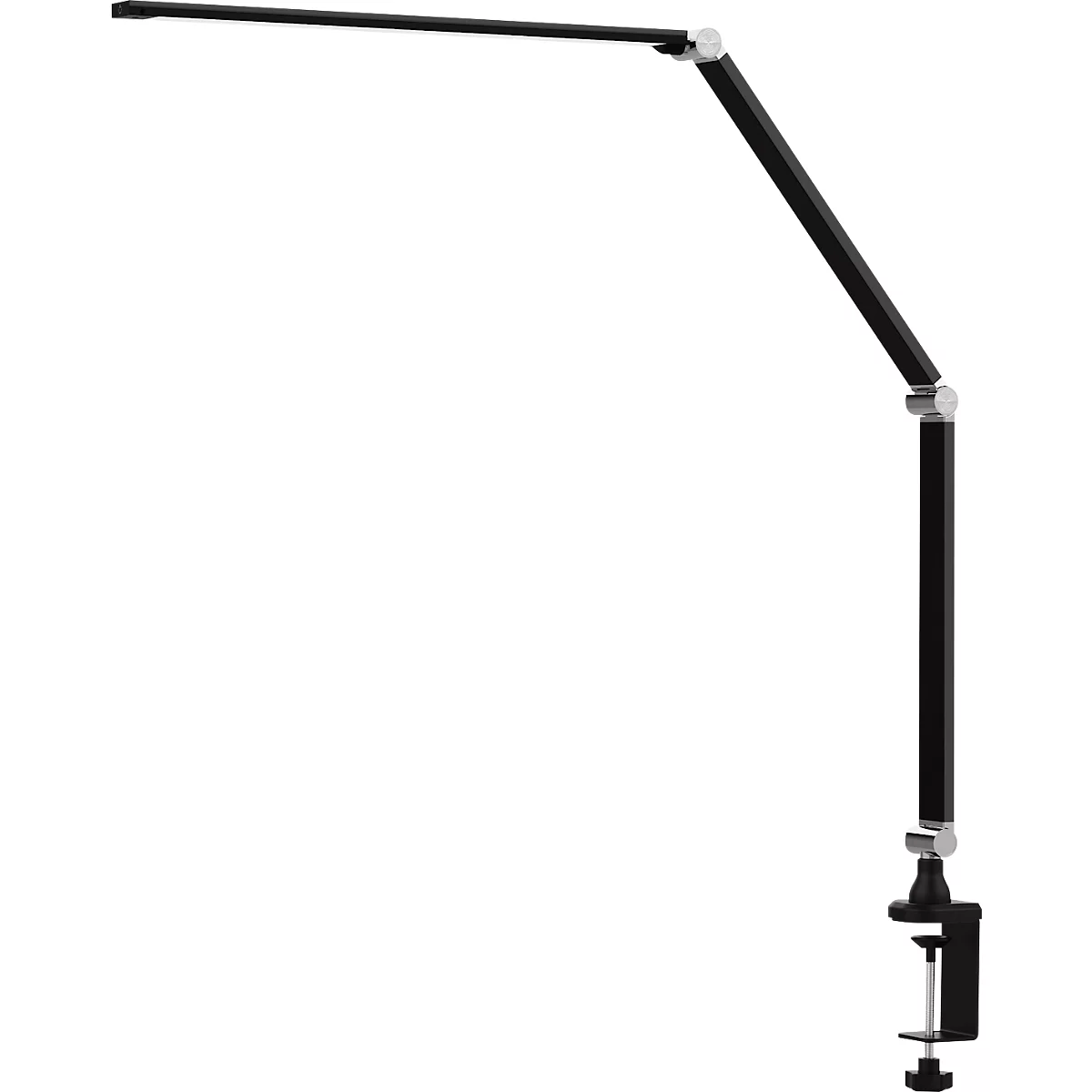 Hansa LED Lampe à pince Ray, 3000 K - 6000 K, 10 W, intensité lumineuse variable, avec télécommande, noir