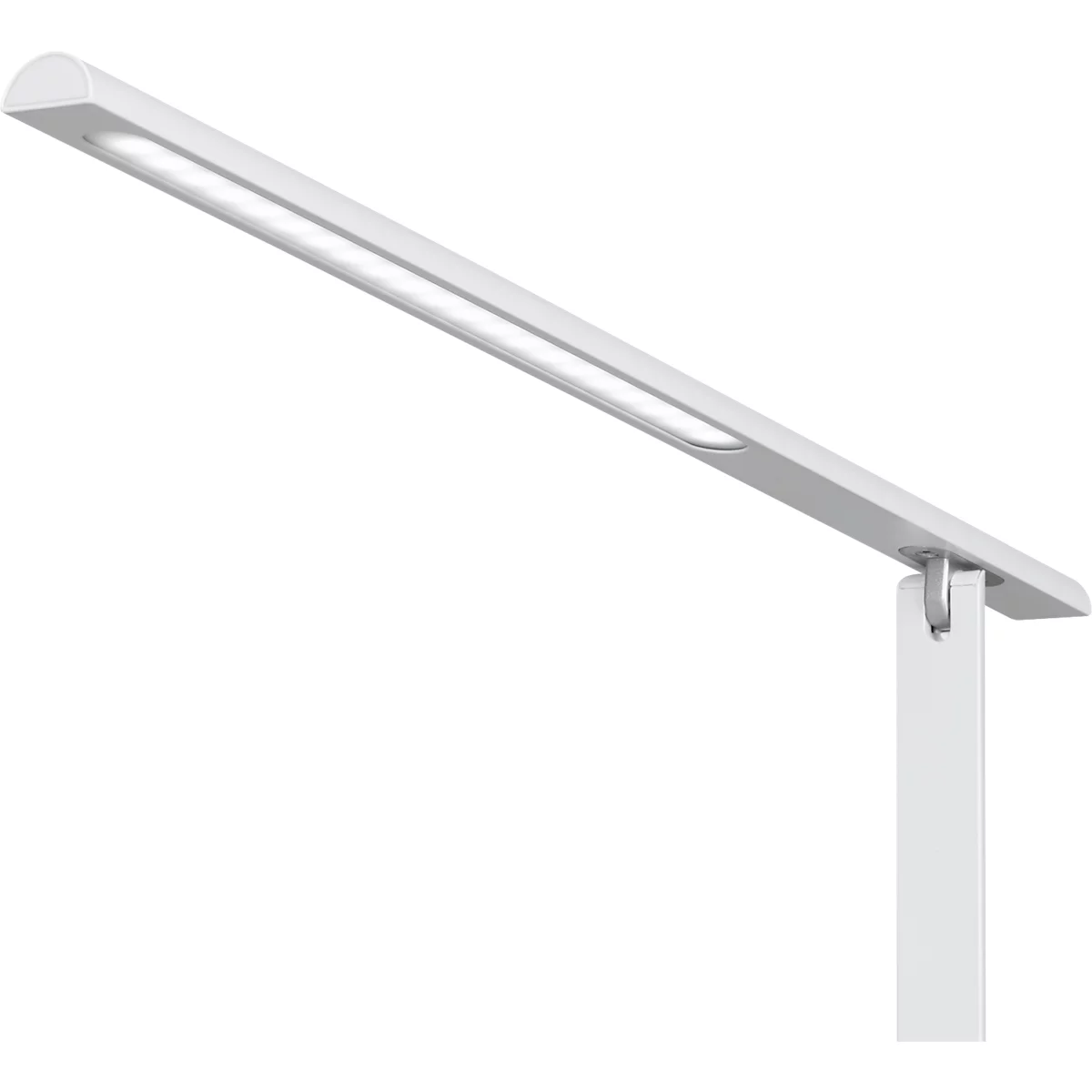 Hansa LED Tischleuchte Halo, 6 Watt, mit Standfuß, Memoryfunktion, 3 Farbtemperaturen, dimmbar, weiß
