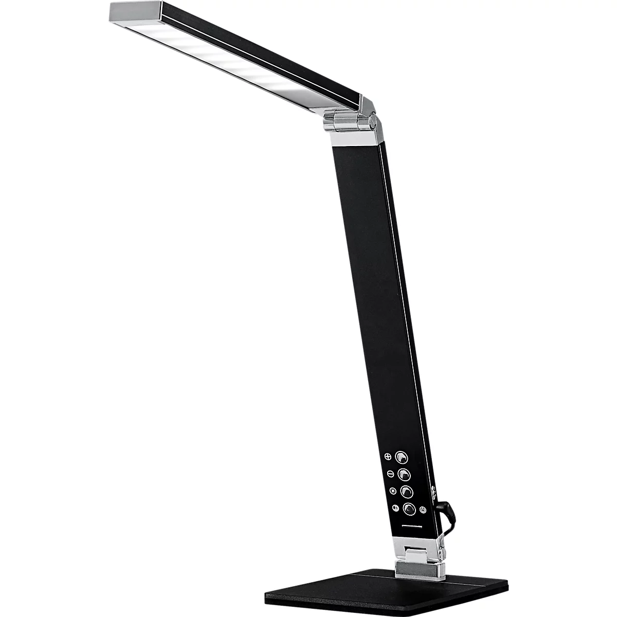 Hansa LED-Tischleuchte Magic Plus, 5-Stufen-Dimmer, USB-Ladefunktion, 500 Lumen, Höhe 420 mm