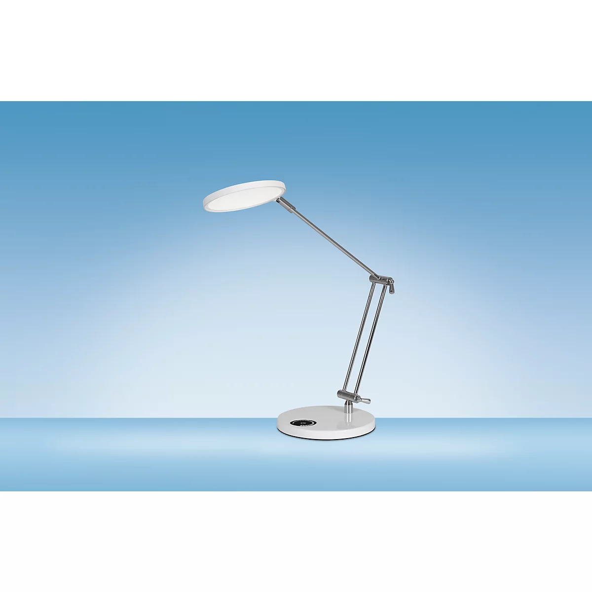 Hansa LED Tischleuchte Spark, 4000 K, 12 W, dimmbar, Memoryfunktion, 600 lm, weiß