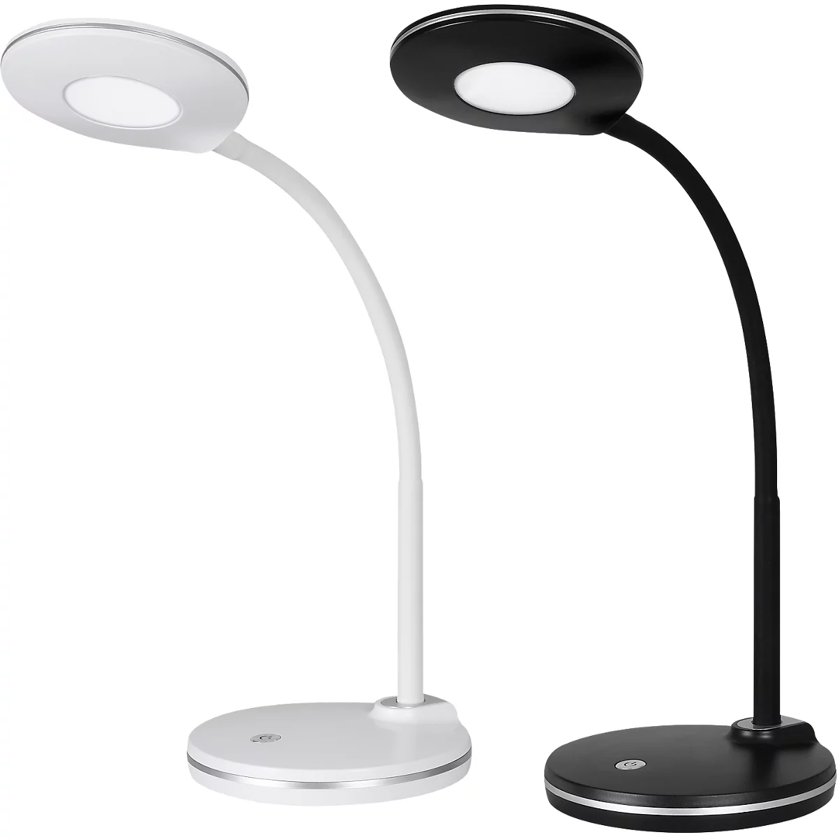 Hansa LED Tischleuchte Splash, 4000 K, Touch-Dimmer 3-fach, 300 Lumen, schwarz
