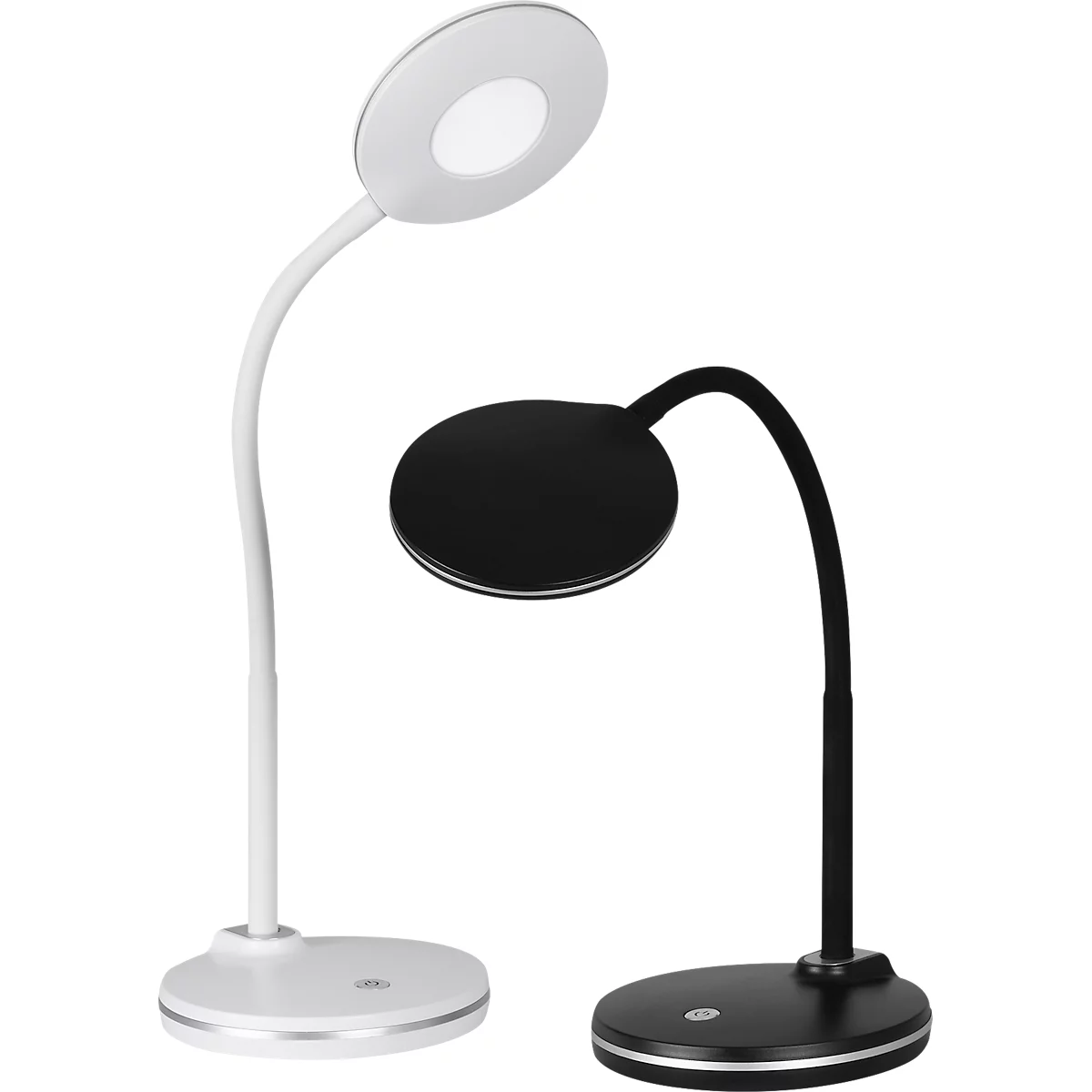 Hansa LED Tischleuchte Splash, 4000 K, Touch-Dimmer 3-fach, 300 Lumen, schwarz