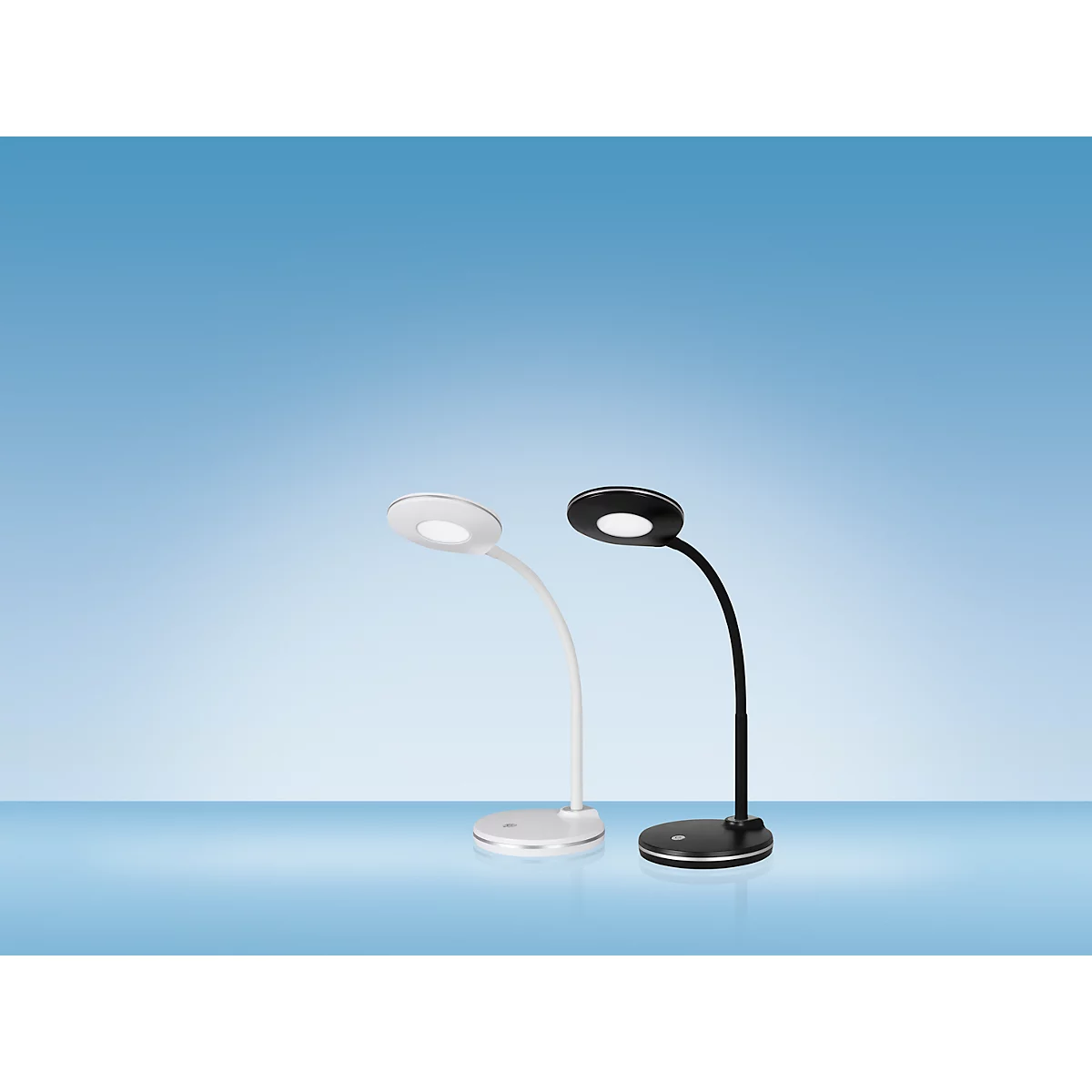 Hansa LED Tischleuchte Splash, 4000 K, Touch-Dimmer 3-fach, 300 Lumen, schwarz
