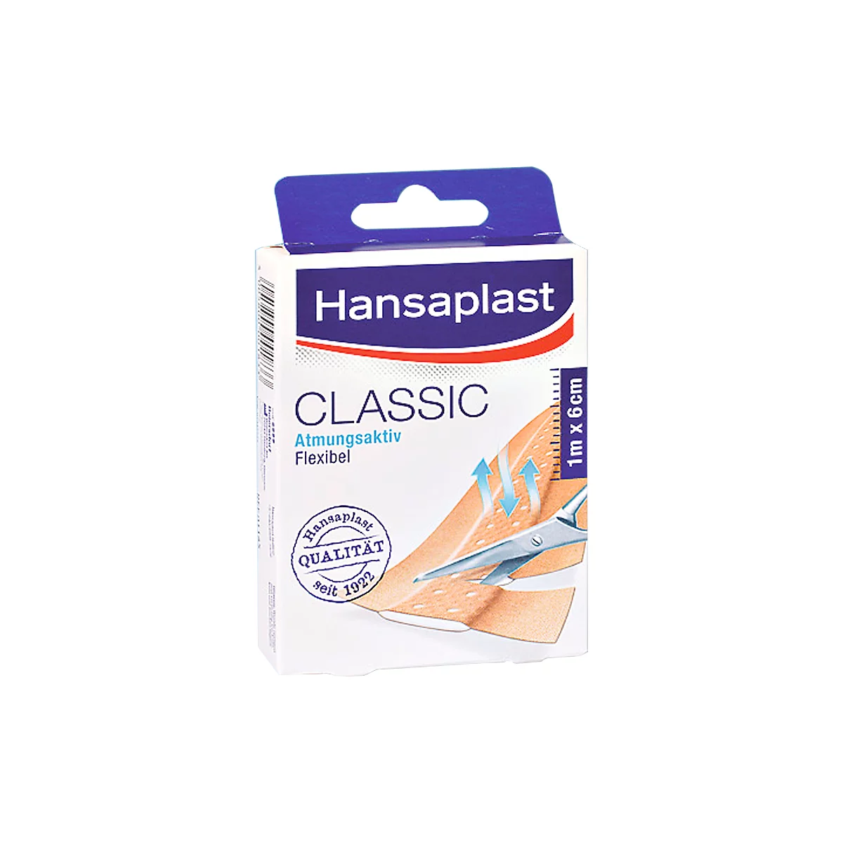 Hansaplast Classic-Pflaster, 1 m x 6 cm