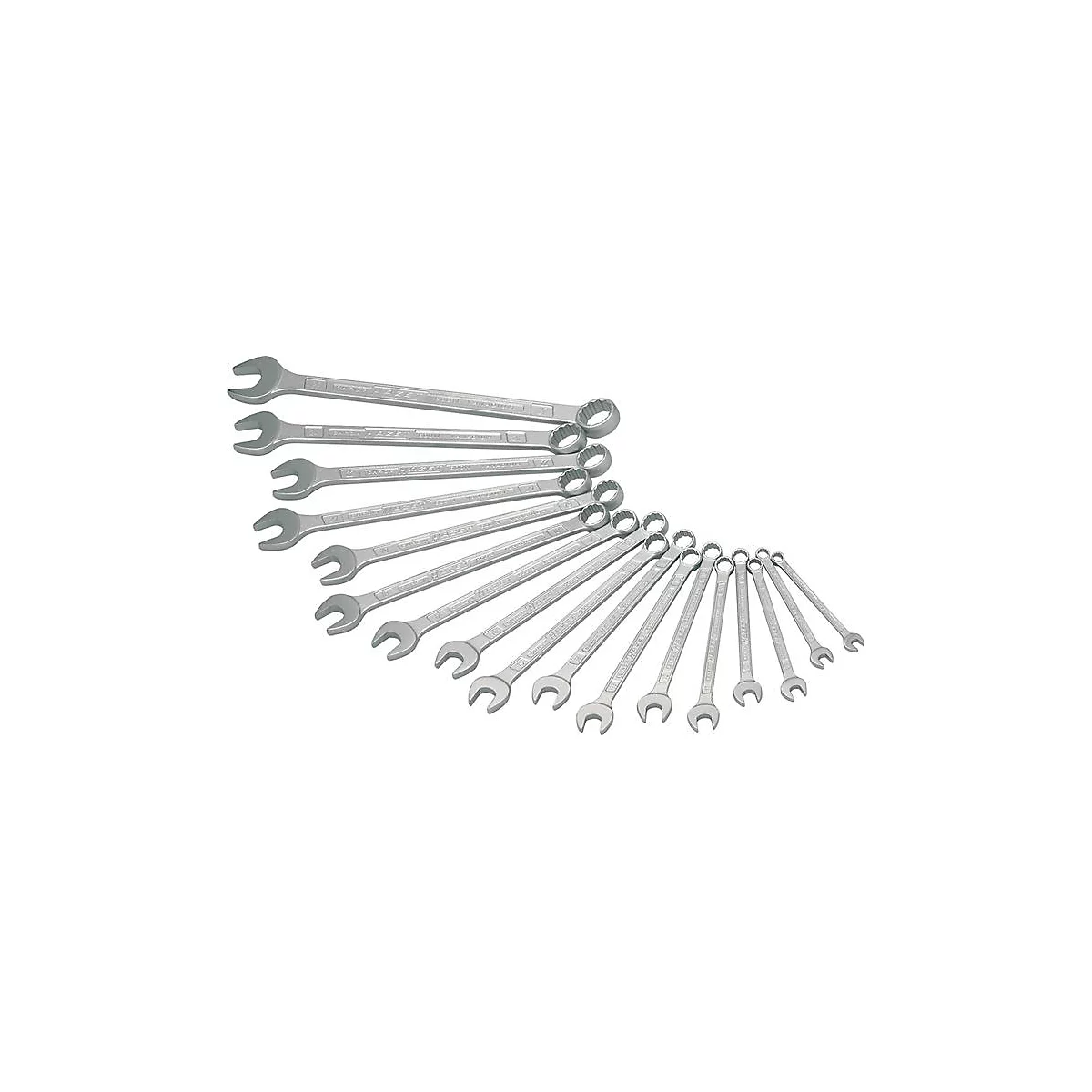 HAZET Combisleutelset 600N, 30-delig, SW 5,5-41 mm, CV-staal, DIN 3113 Form A