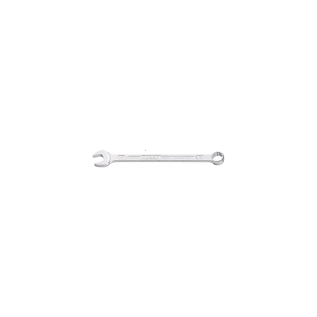 Hazet Ringmaulschlüssel 600N, SW 10 mm, Länge 154,5 mm, CV-Stahl, Doppelsechskant mit Tractionsprofil