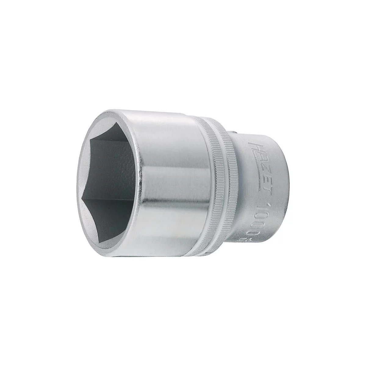 HAZET Steckschlüsseleinsatz 1000-41, 3/4 Zoll, SW 41 mm, L 68,5 mm, 6-kant, CV-Stahl, verchromt poliert