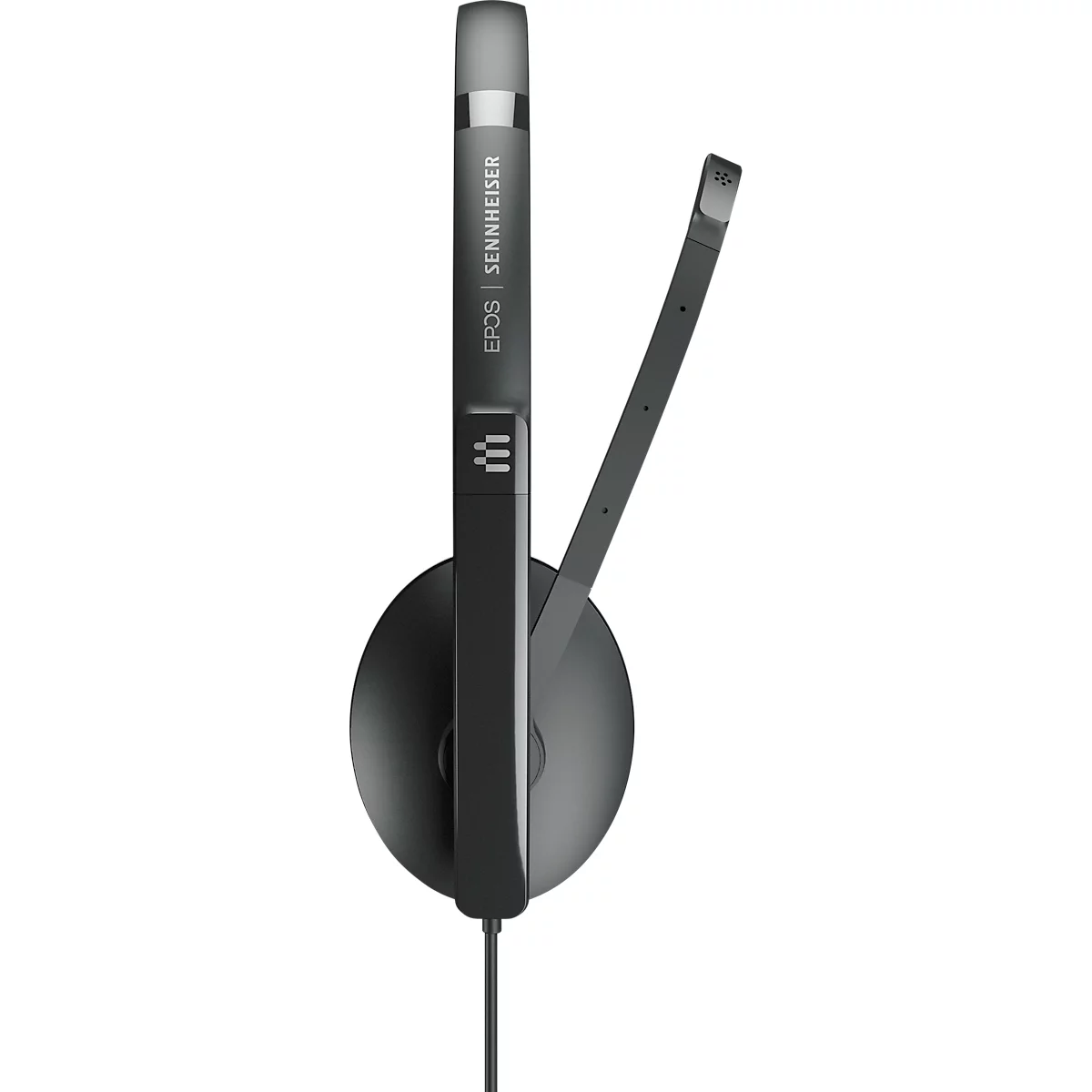 Headset EPOS|Sennheiser ADAPT 130T USB II, einseitig, USB-A, UC-optimiert & zertifiziert für Microsoft Teams, 3,5 mm Klinkenstecker, Ohrpolster aus Kunstleder, schwarz