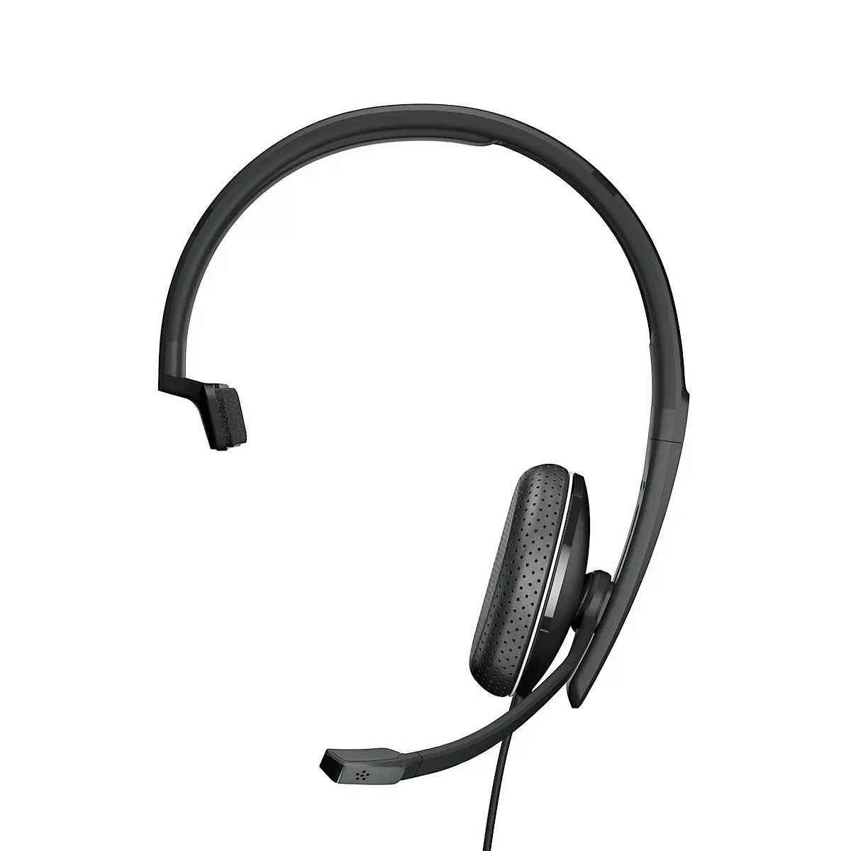 Headset EPOS|Sennheiser ADAPT 135 USB-C II, einseitig, USB-C, UC-optimiert, 3,5 mm Klinkenstecker, Ohrpolster aus Kunstleder, schwarz