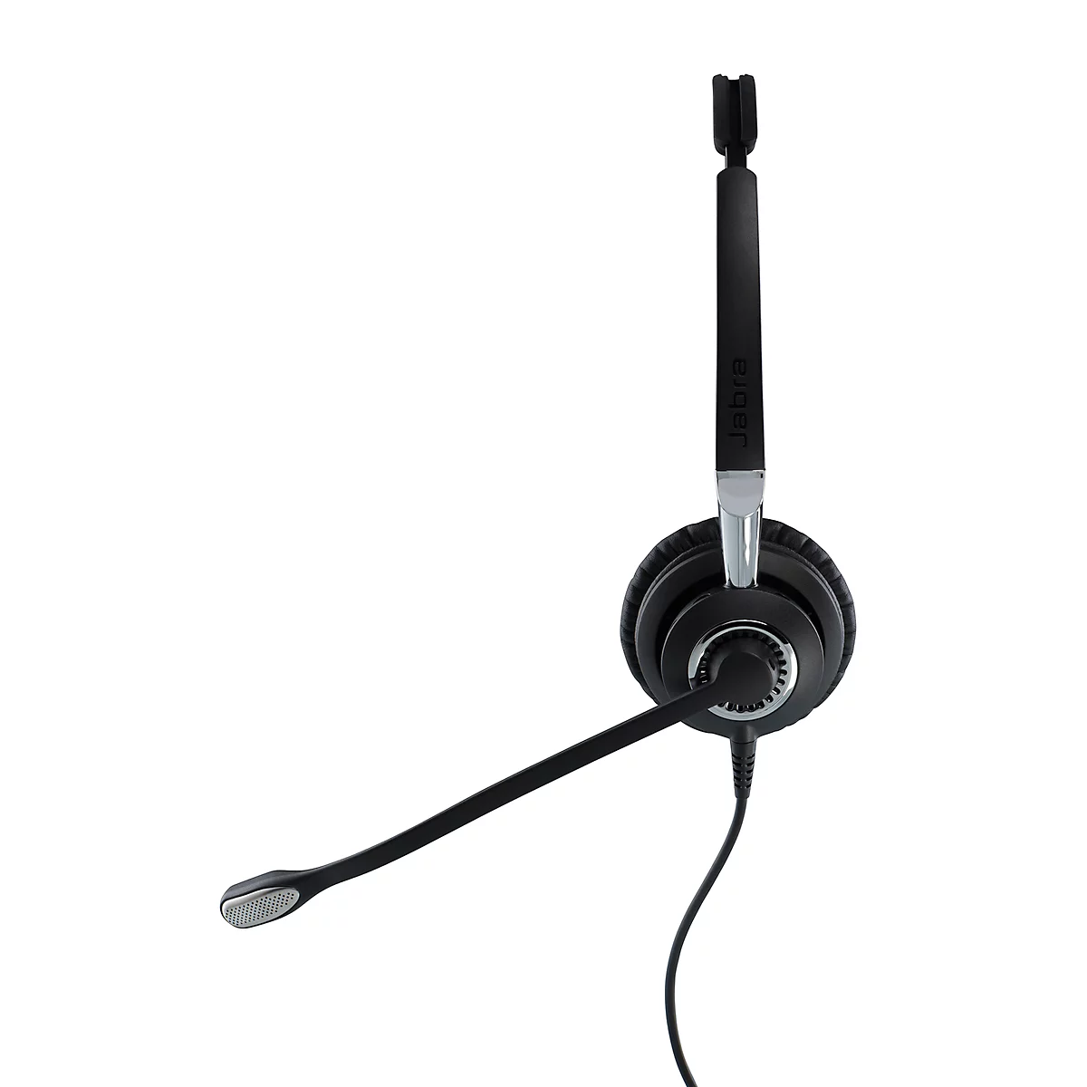 Headset Jabra BIZ 2400 USB Duo MS, voor Microsoft Lync, FreeSpin™-Microfoonarm, ruisonderdrukking, Duo-versie