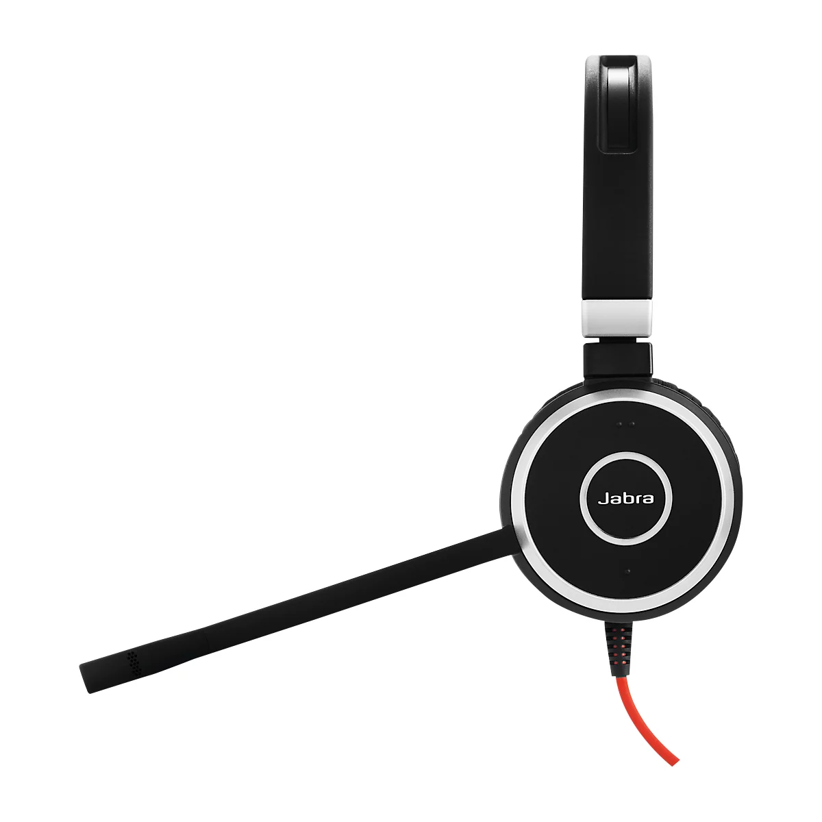 Headset Jabra Evolve 40, kabelgebunden, USB 2.0/3.0/3,5 mm Jack, passive Noise-Unterdrück., Busylight, binaural