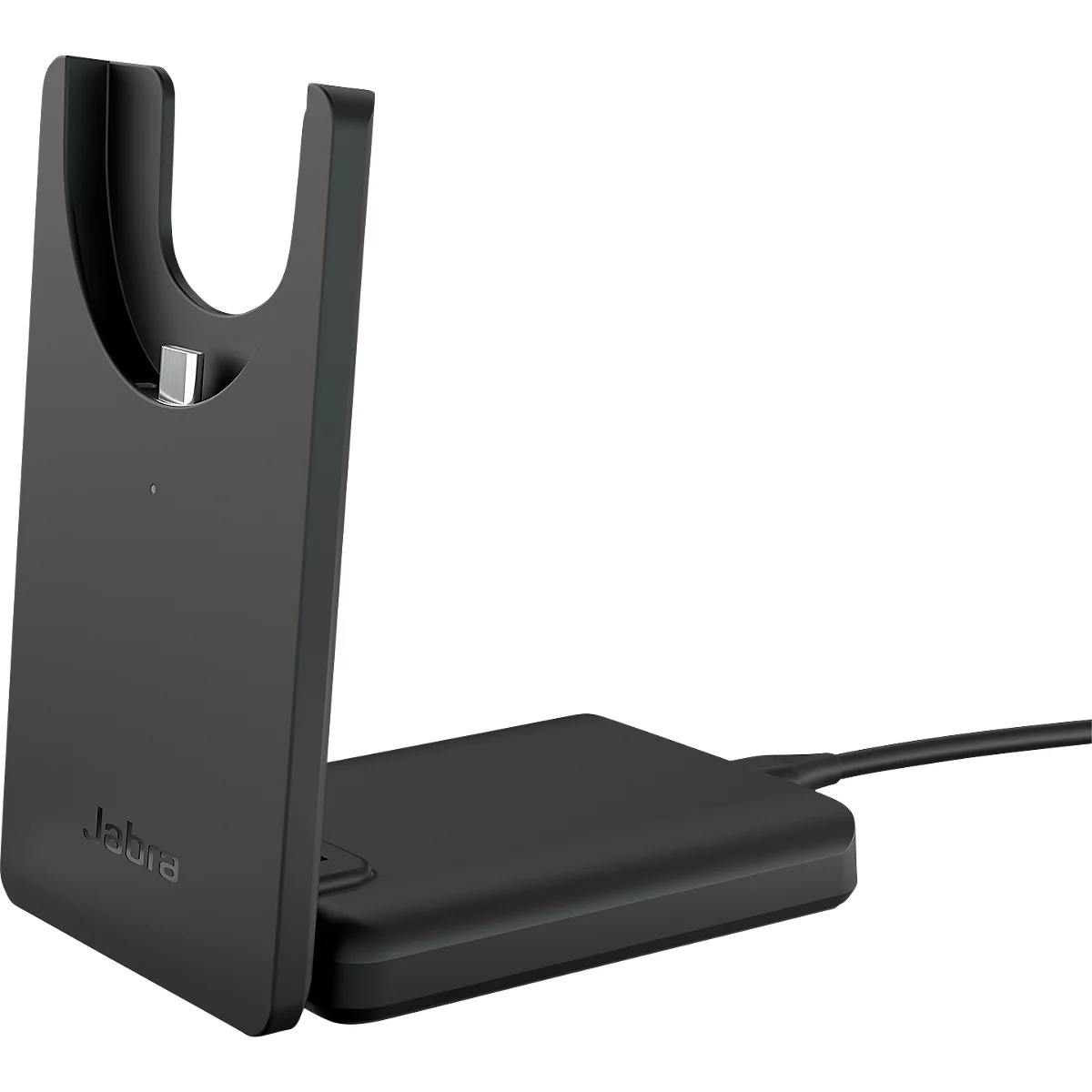 Headset Jabra Evolve2 55 link380a Mono, mit Ladestation, Reichweite bis 30 m, bis 10 h, UC-optimiert, schwarz