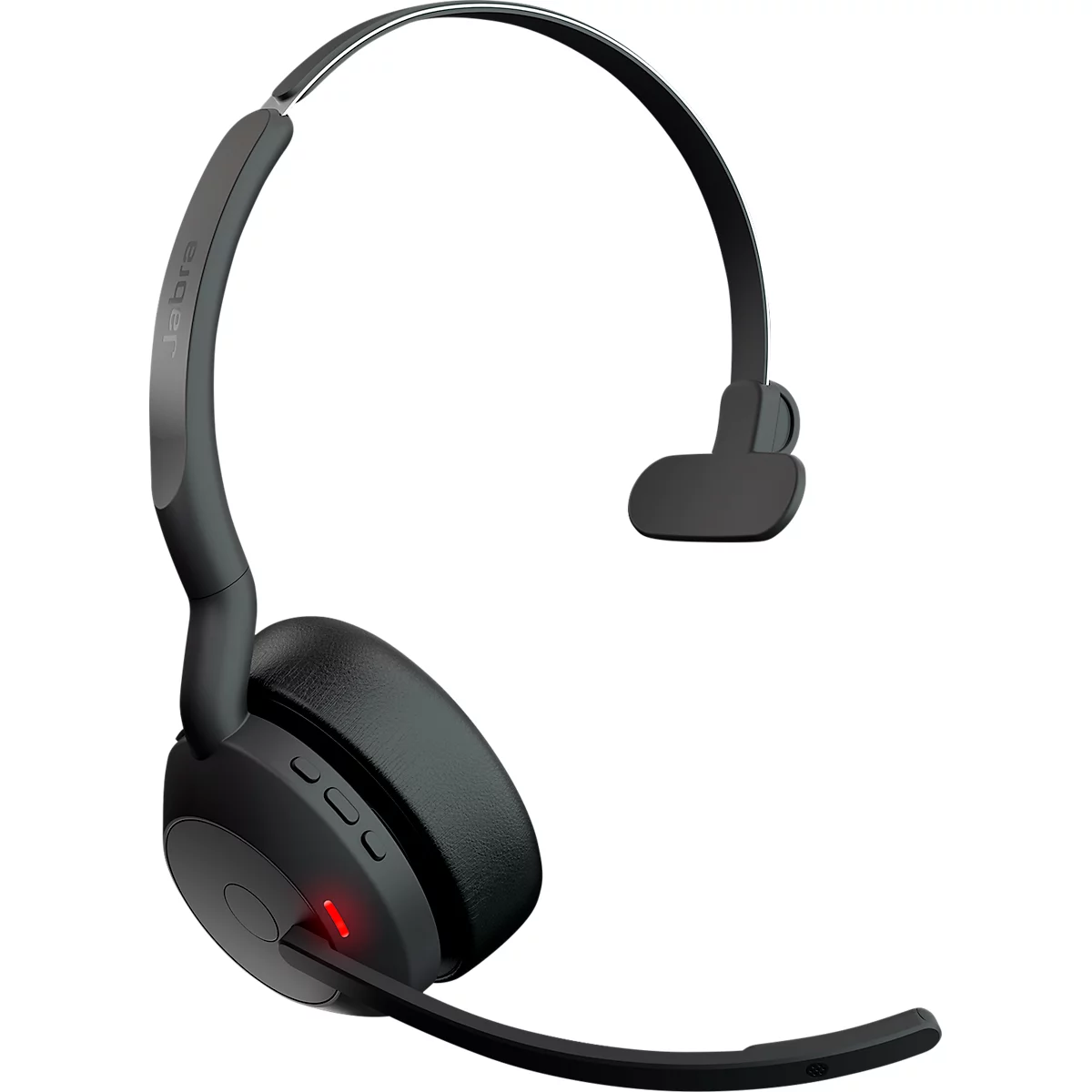 Headset Jabra Evolve2 55 link380c Mono, Reichweite bis 30 m, bis 10 h, UC-optimiert, schwarz