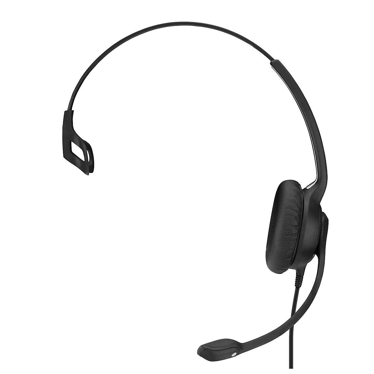 Headset Sennheiser SC 230 USB MS II, kabelgebunden/monaural, Skype-zertifiziert, Kopfbügel verstellbar