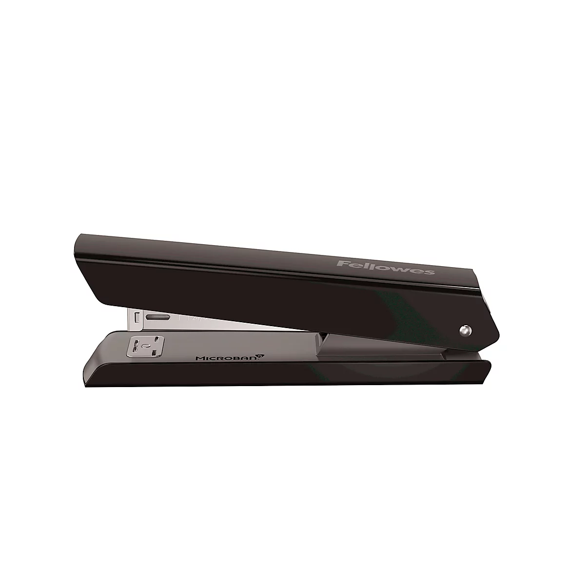 Heftgerät Fellowes LX820™, Vollstreifen, bis 20 Blatt, 24/6- o. 26/6-Heftklammern, antibakterielle Microban® Technologie, schwarz