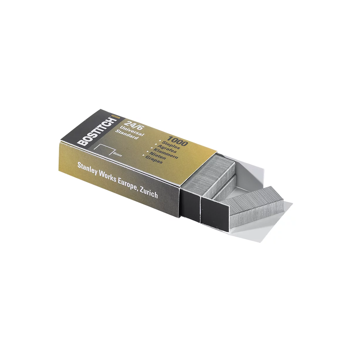 Heftklammern 24/6, f. Hefter B440/440LR/B3000/B3100, 1000 St.