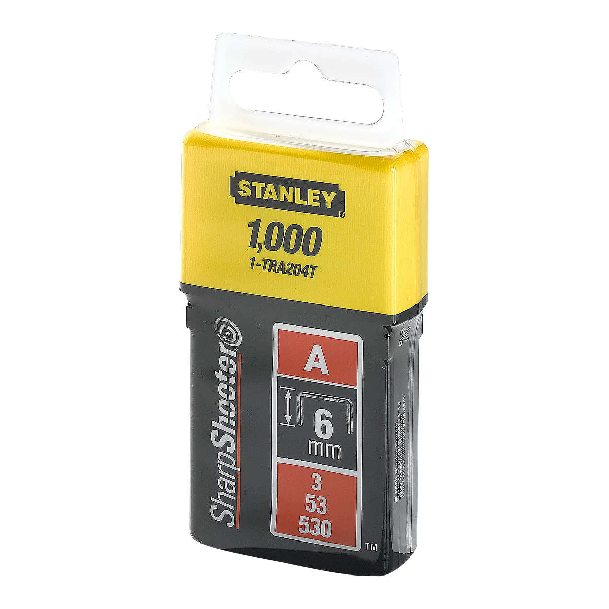 Heftklammern TR204-6, für Tacker TR45, 1000 Stück