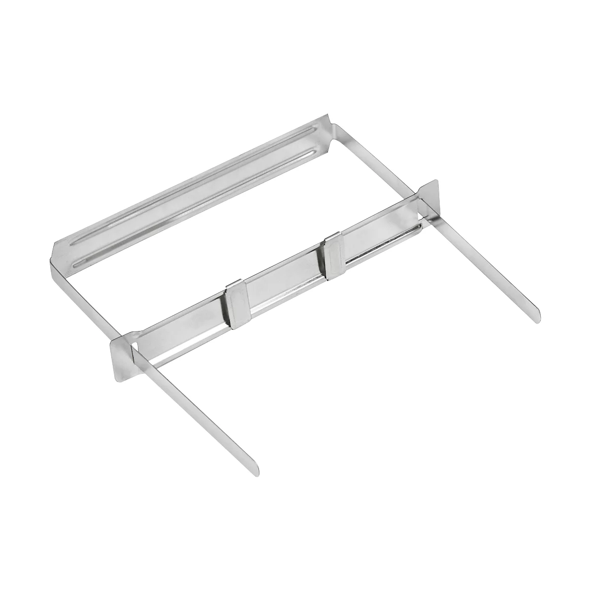 Heftverschlüsse Biella, 50 Stück, Schenkellänge 82 mm, bis zu 750 Blatt, silber
