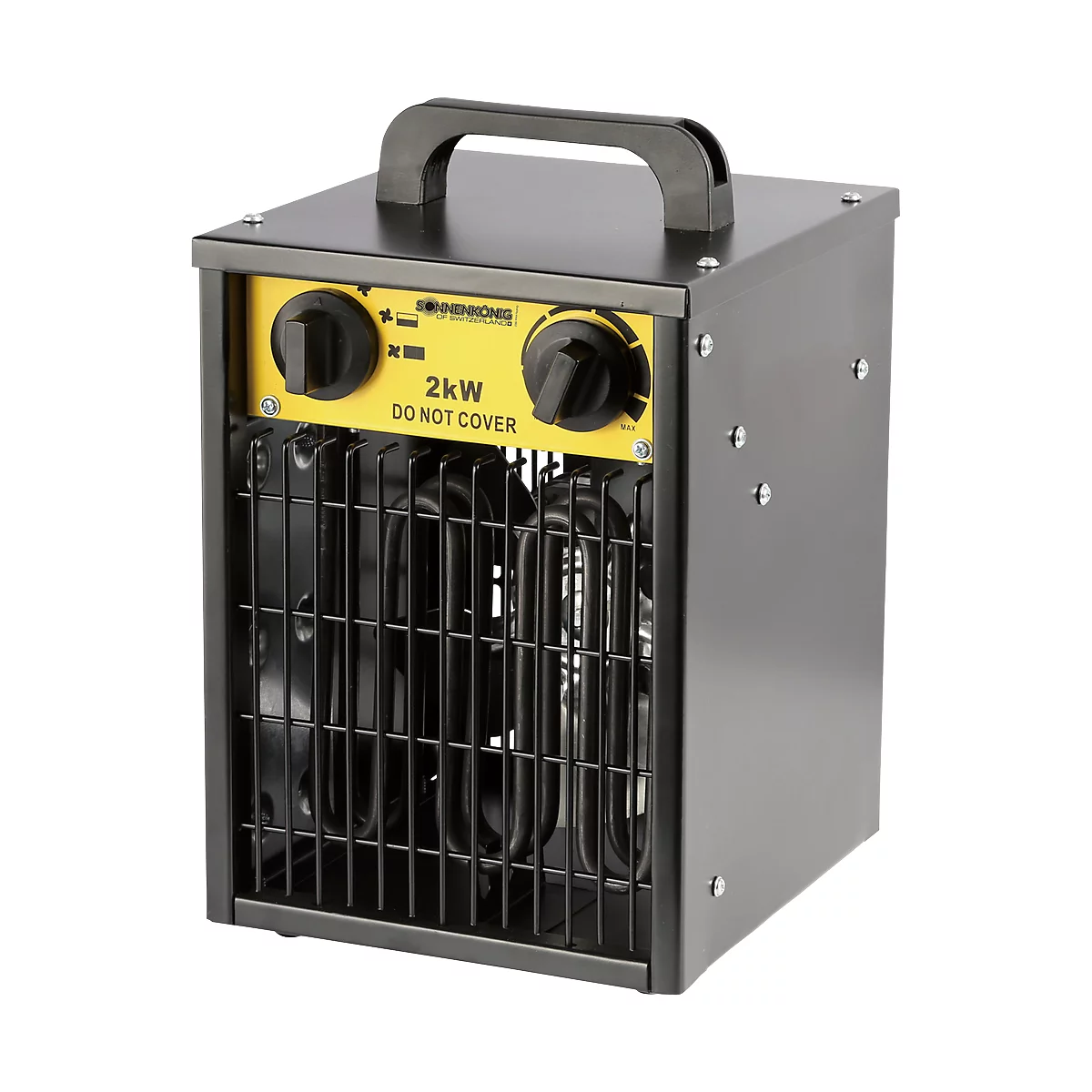 Heizgebläse Ventus 200, Raumgrösse 40 m³, Strom, 2 Heizstufen, 1 Gebläsestufe