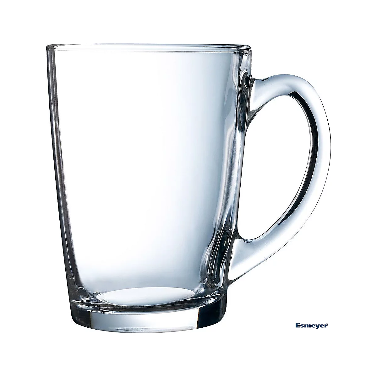 Henkelbecher NEW MONRING, Volumen 0,32 l, Ø 82 x H 110 mm, Luminarc transparent, 6 Stück