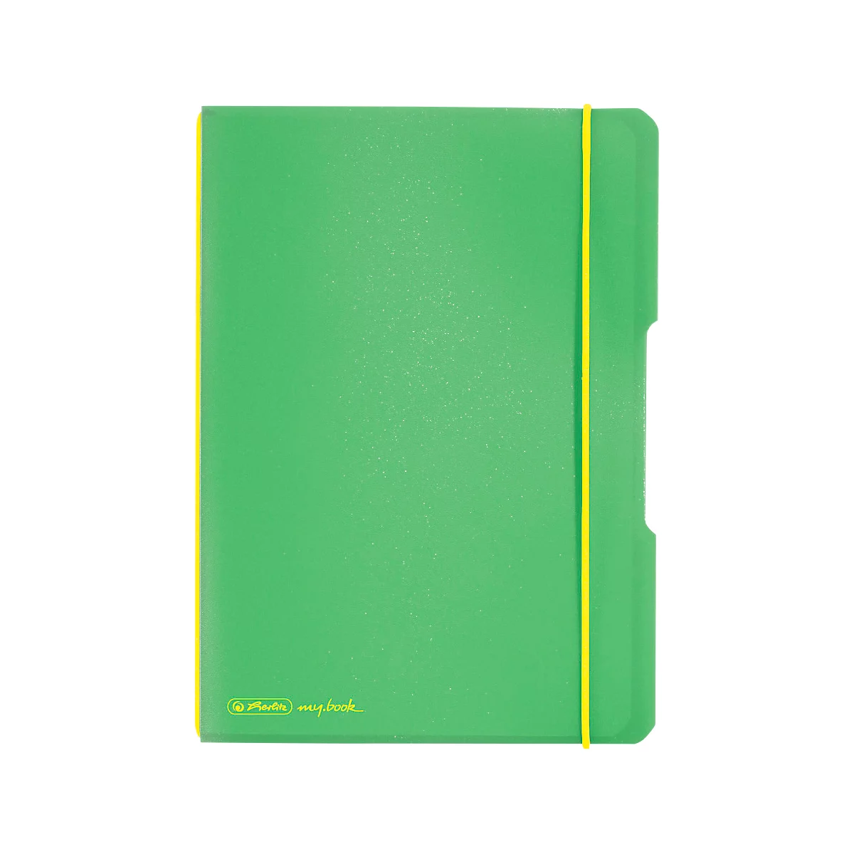 Herlitz notitieboekje my.book, formaat A5, kunststof, 40 geruite vellen, groen
