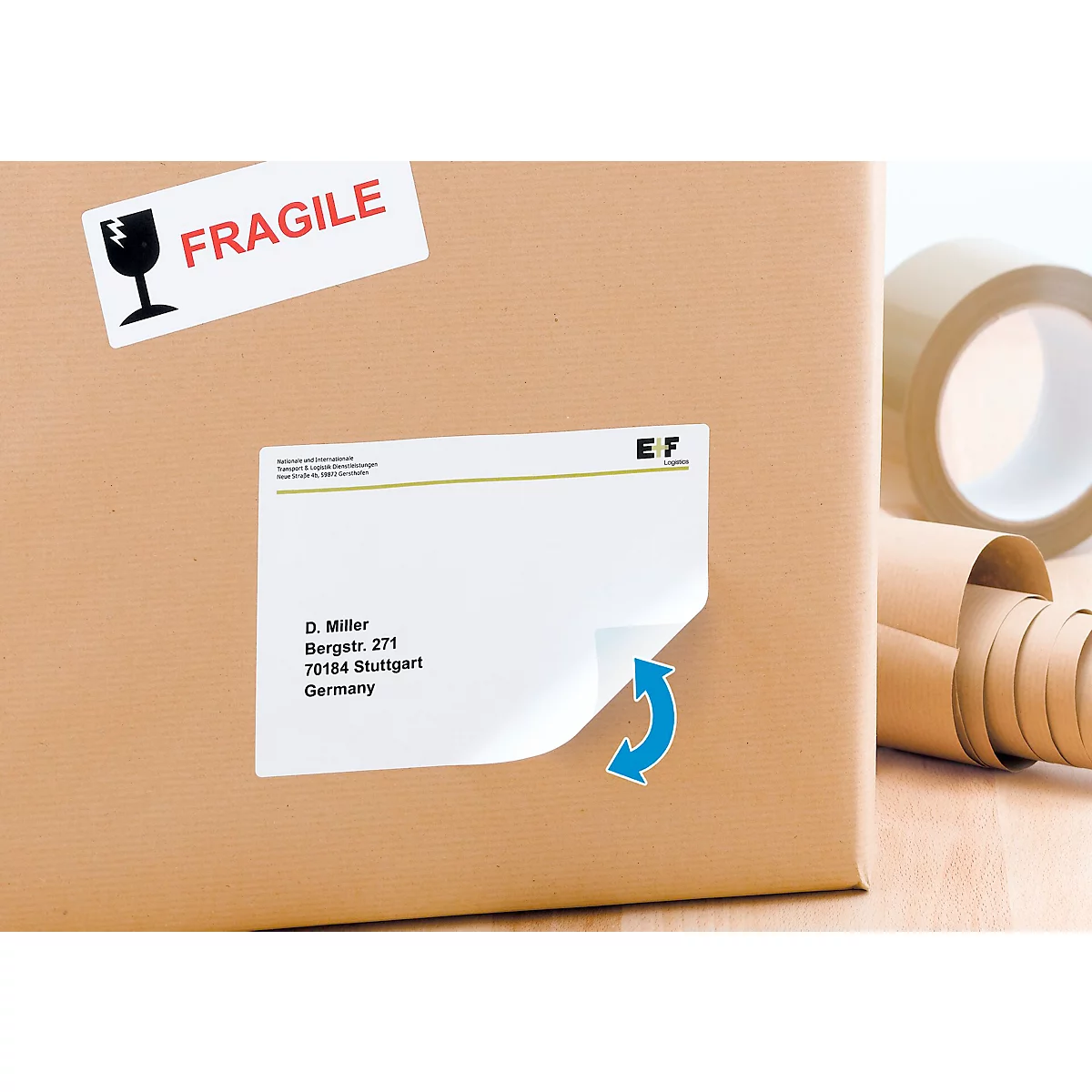 Herma étiquettes de qualité No. 4211, autocollantes, détachables, imprimables, blanches, 2800 pièces sur 25 feuilles