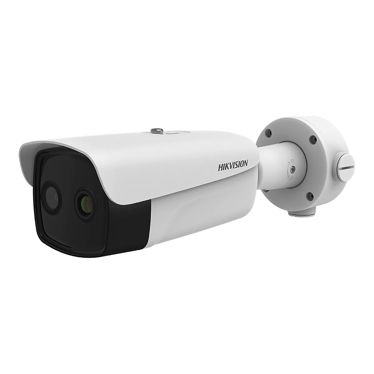 Hikvision DeepinView Temperature Screening Thermographic Bullet Camera DS-2TD2637B-10/P - Thermisch / Netzwerk-Überwachungskamera - Innenbereich - Farbe (Tag&Nacht) - 4 MP - 2688 x 1520 (optisch) / 384 x 288 (thermisch)