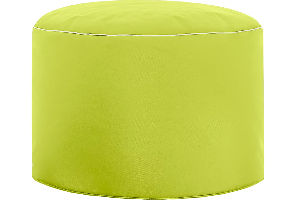 Hocker DotCom scuba®, für Sitzsack Swing, abwaschbar, Innenseite PVC-beschichtet, grün