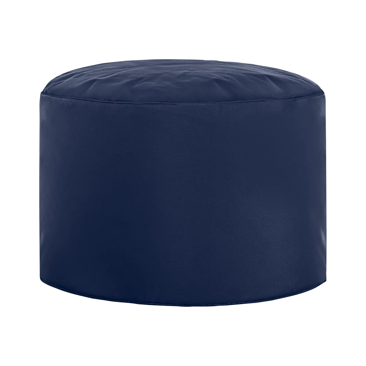 Hocker DotCom scuba®, für Sitzsack Swing, abwaschbar, Innenseite PVC-beschichtet, jeansblau