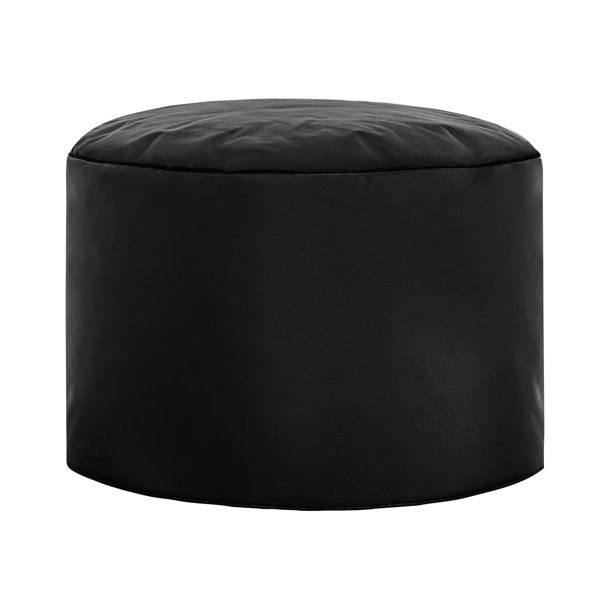 Hocker DotCom scuba®, für Sitzsack Swing, abwaschbar, Innenseite PVC-beschichtet, schwarz