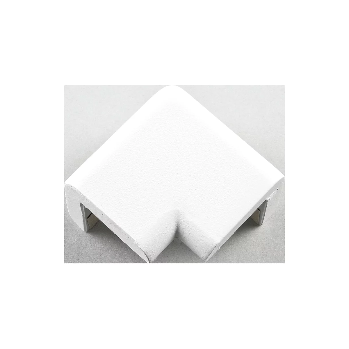 Hoekbeschermer voor Knuffi hoekbeschermprofiel type H, L 42 x B 22 mm, zelfklevend, PU-schuim, 2-benig, wit
