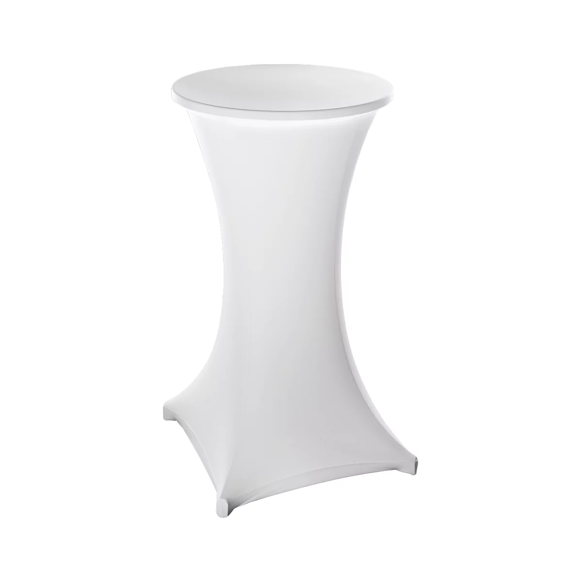Hoes voor statafel, ø 700 mm, wit