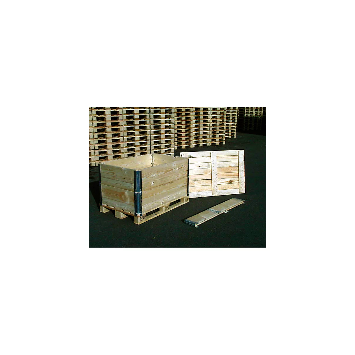Holzaufsatzrahmen, diagonal faltbar, 800 x 1200 x 400 mm