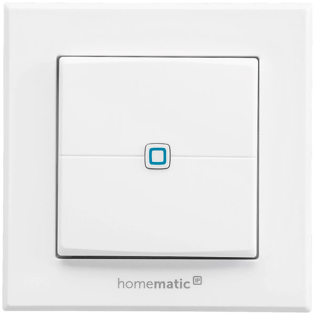 Homematic IP wandschakelaar, draadloze wandknop, 2 kanalen, smart home