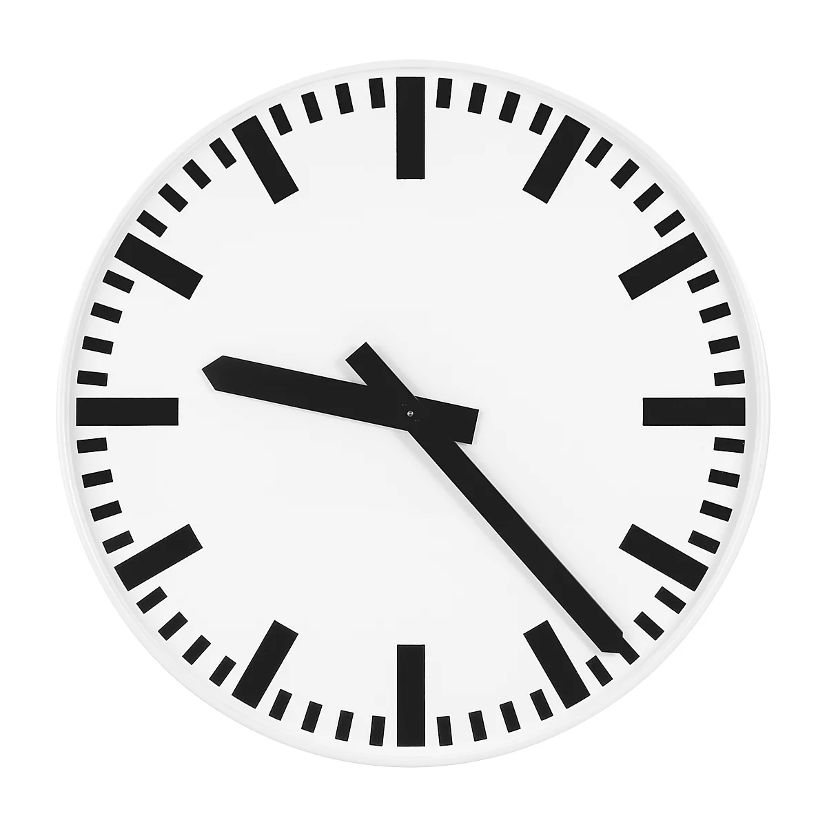 Horloge radio-pilotée, Horloge avec index à bâtons