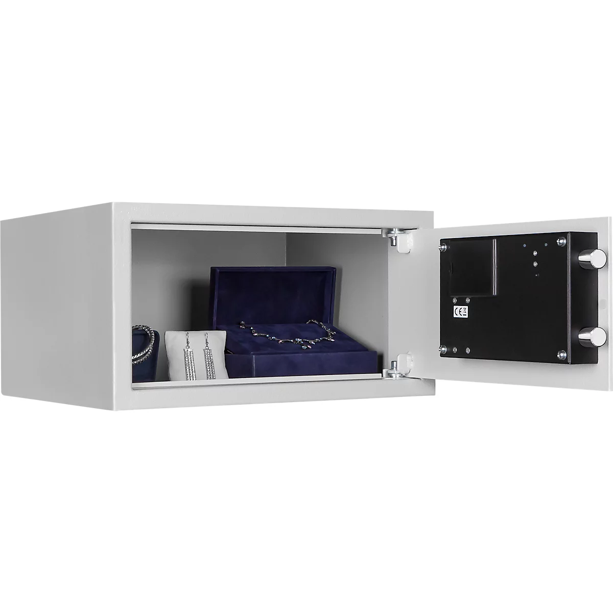 Hoteltresor Panther LPT 1, B 432 x T 365 x H 229 mm, 27 Liter, lichtgrau