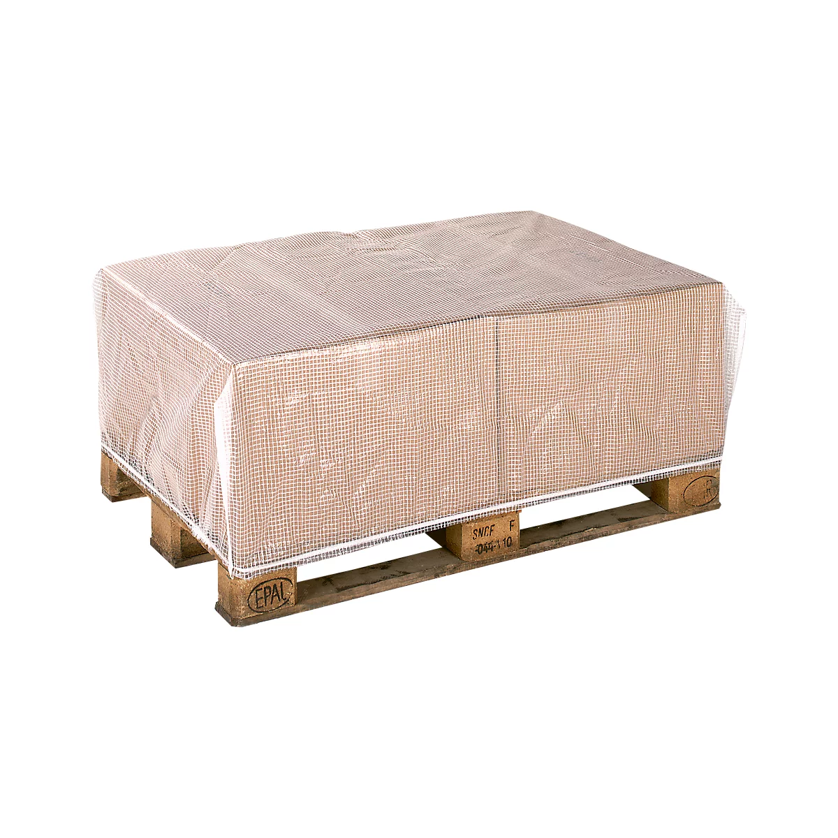 Housse pour europalettes, transparent