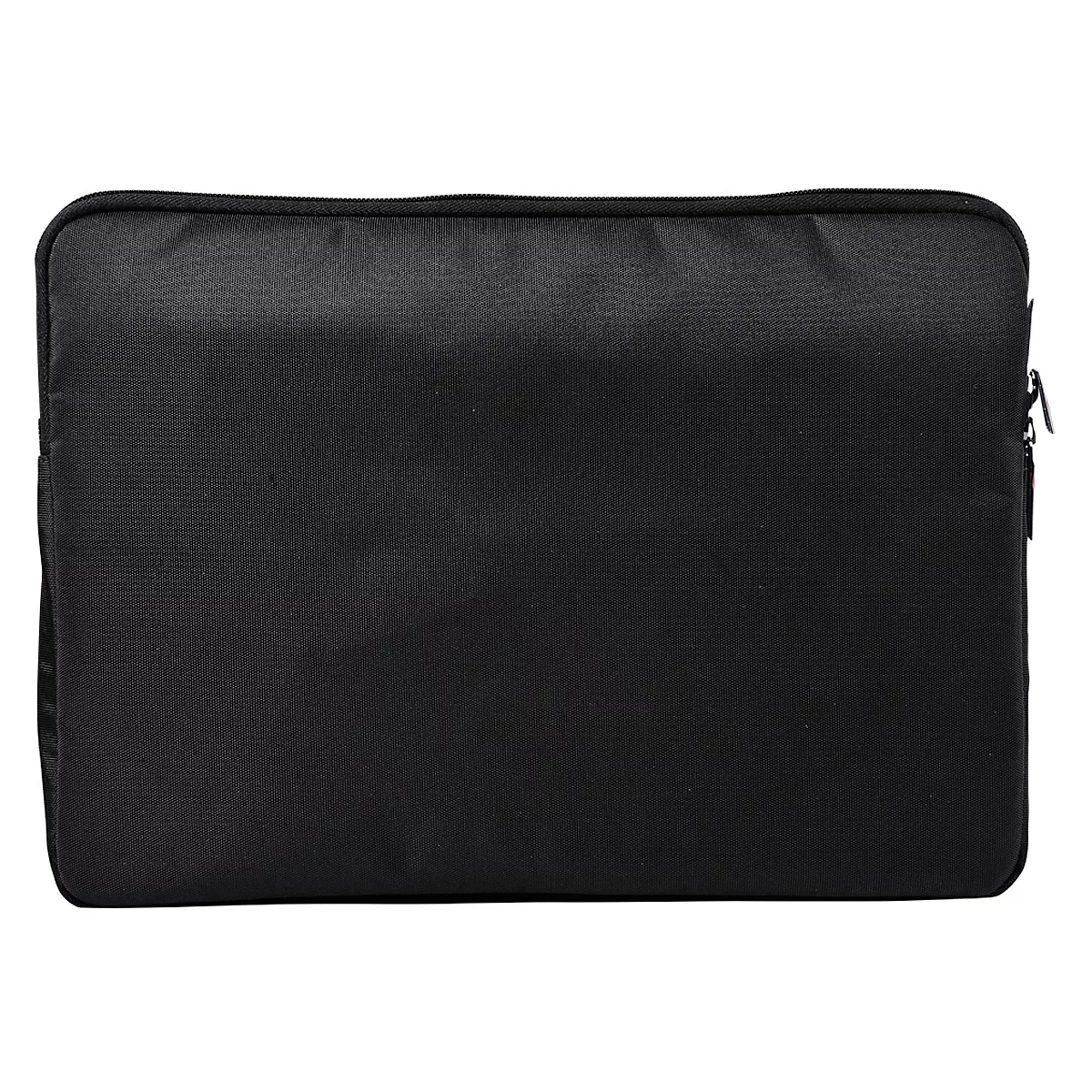Housse pour ordinateur portable Exacompta Exactive®, pour 1 ordinateur portable ou tablette jusqu'à 13,3″,1 poche zippée, tissu polyester imperméable, noir