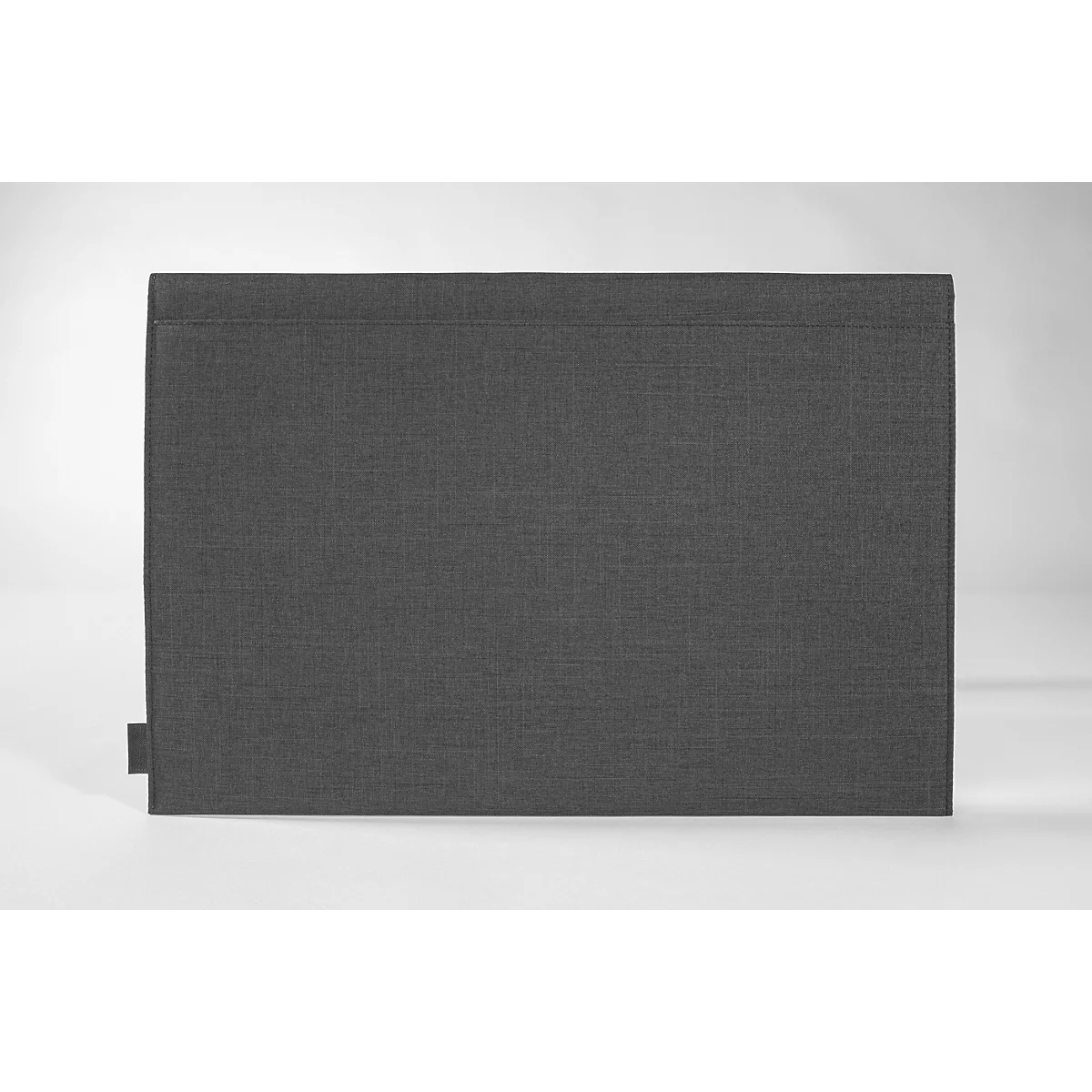 Housse Sigel pour ordinateur portable, taille M, pour 1 ordinateur portable jusqu'à 15,6″, RPET/feutre synthétique, gris foncé
