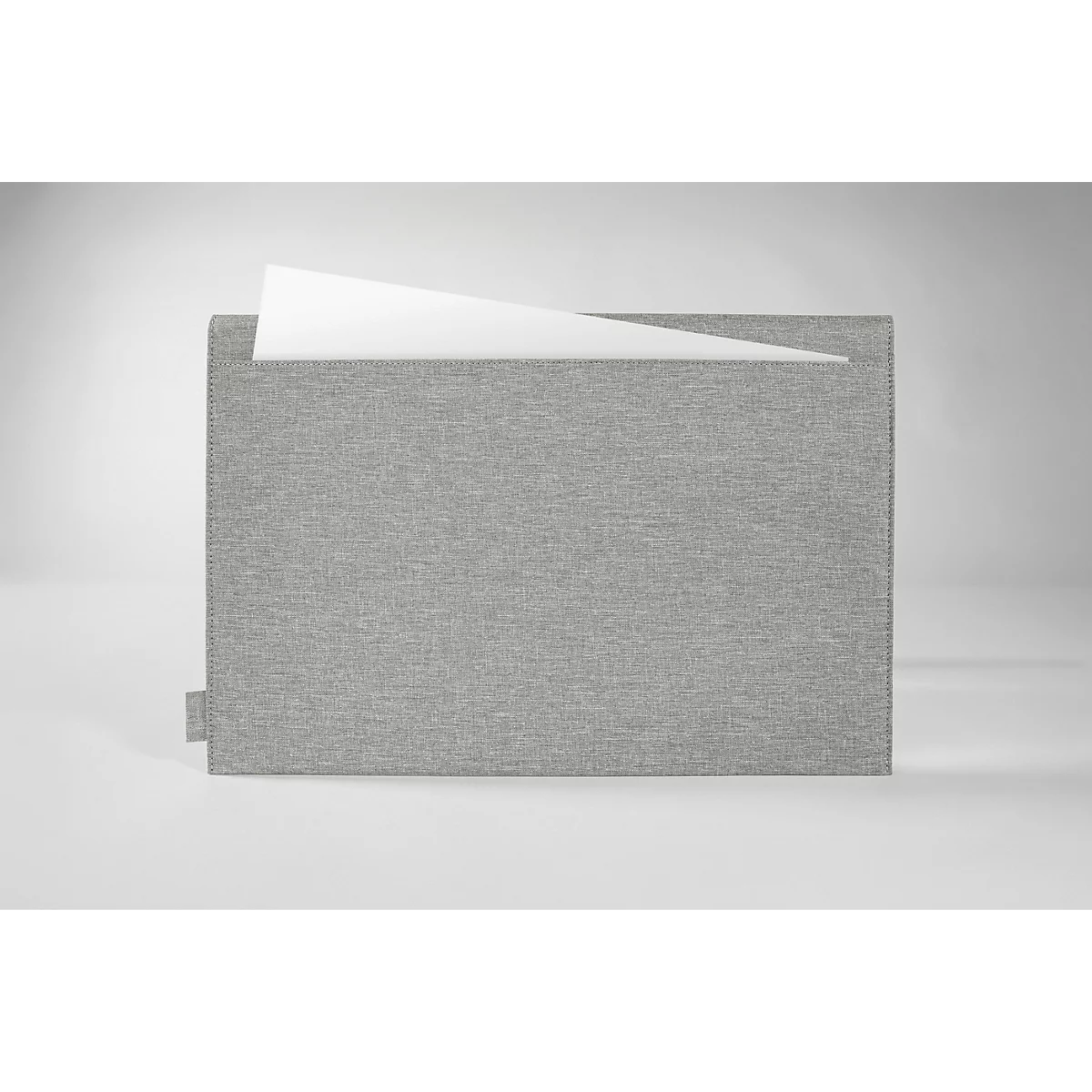 Housse Sigel pour ordinateur portable, taille S, pour 1 ordinateur portable jusqu'à 14″, RPET/feutre synthétique, gris clair