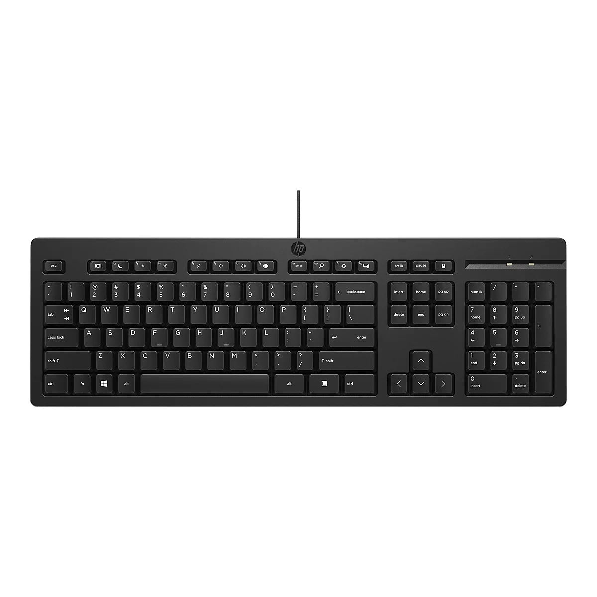 HP 125 - Tastatur - USB - USA - für HP 34; Elite Mobile Thin Client mt645 G7; Laptop 15; Pro Mobile Thin Client mt440 G3