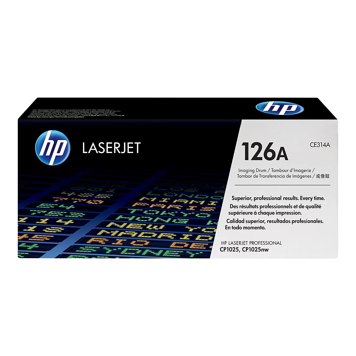 HP 126A - Schwarz, Farbe (Cyan, Magenta, Gelb) - original - Trommeleinheit