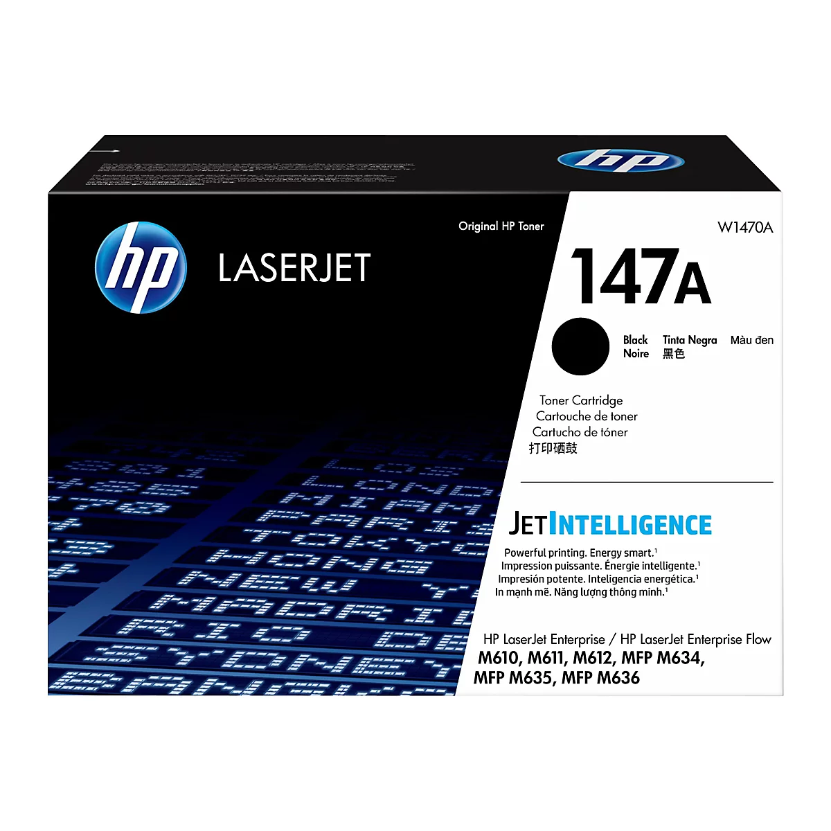 HP 147A - Schwarz - original - LaserJet - Tonerpatrone (W1470A)