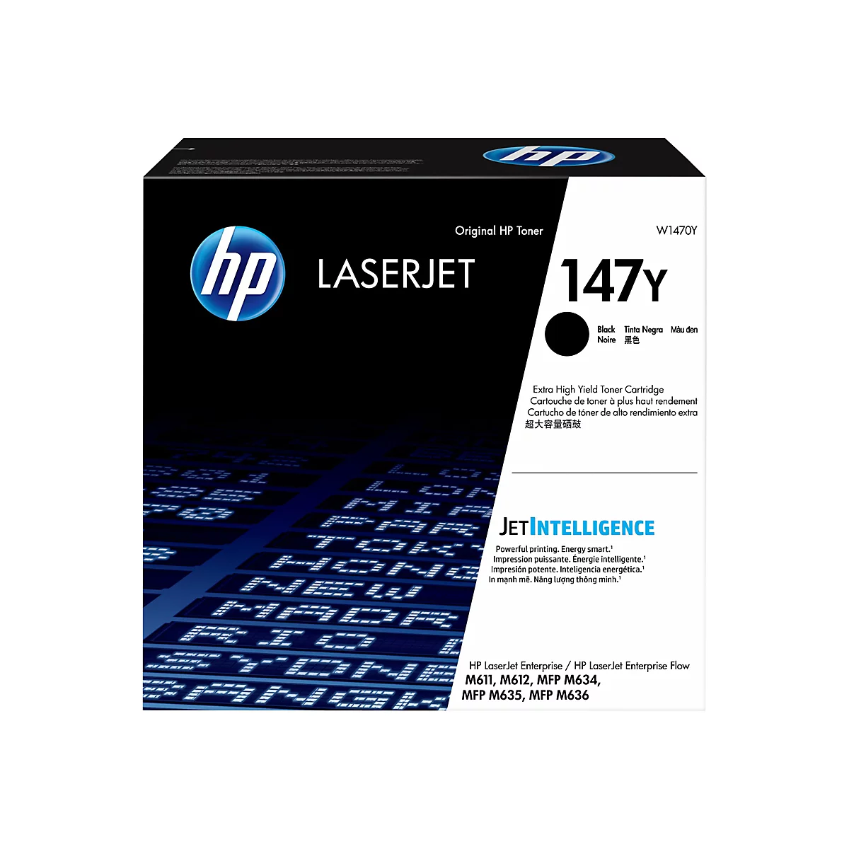HP 147Y - Besonders hohe Ergiebigkeit - Schwarz - original - LaserJet - Tonerpatrone (W1470Y)