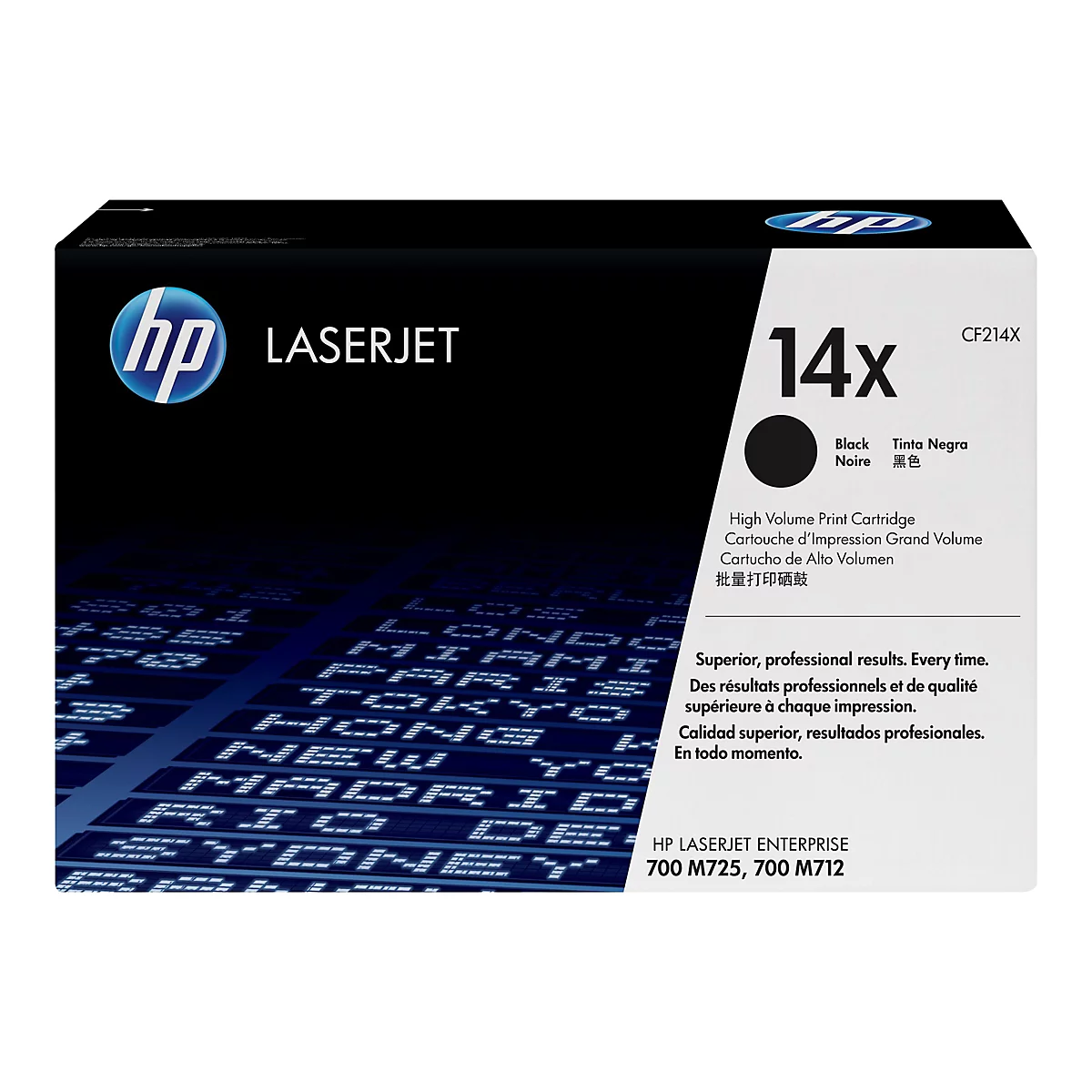HP 14X - Hohe Ergiebigkeit - Schwarz - original - LaserJet - Tonerpatrone (CF214X)