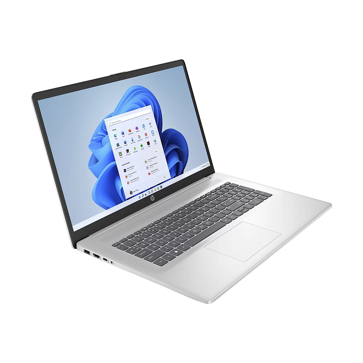 HP 17-cn4075ng, Intel Core 7, 43,9 cm (17.3'), 1920 x 1080 Pixel, 16 GB, 512 GB, Windows 11 Home