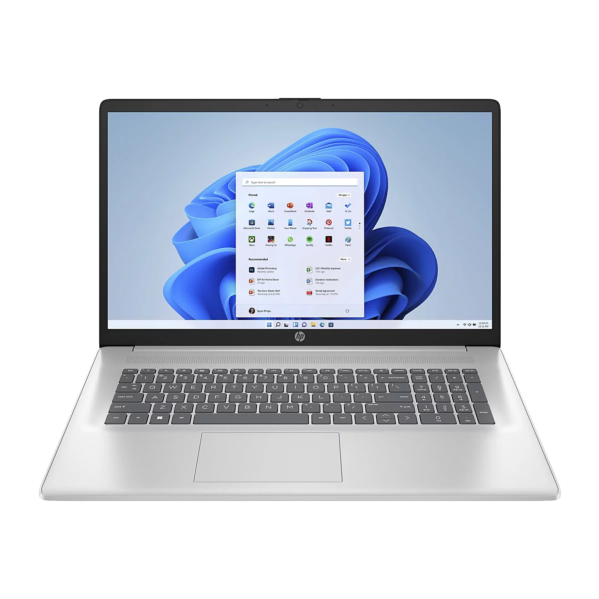 HP 17-cn4075ng, Intel Core 7, 43,9 cm (17.3'), 1920 x 1080 Pixel, 16 GB, 512 GB, Windows 11 Home